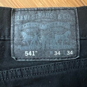 Levi's Black 541 Jeans